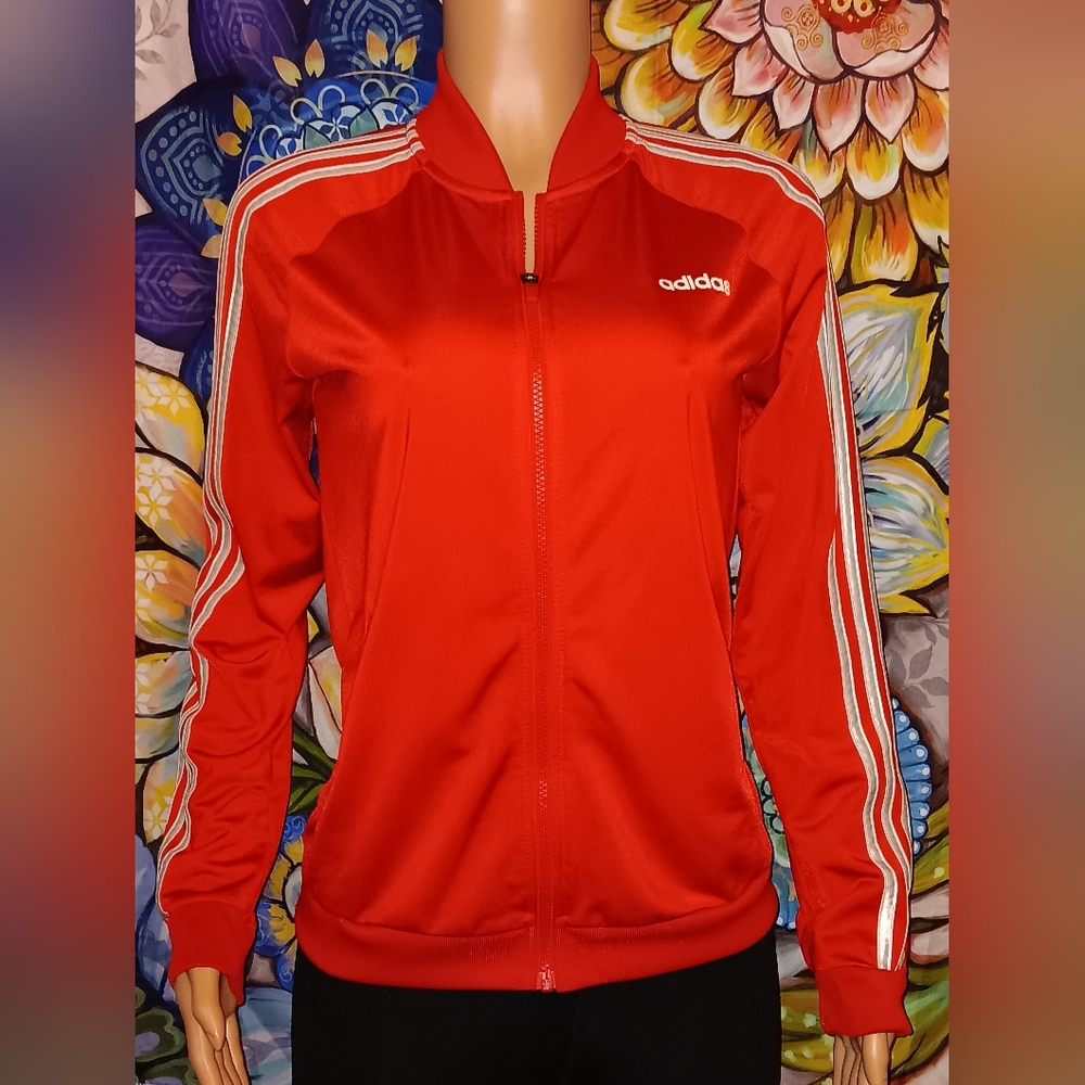 Adidas Essentials 3-Stripes Zip-Up Jacket - Picture 2 of 2